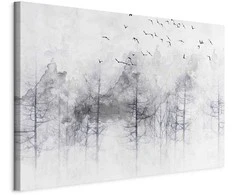 Artgeist Paveikslas - Winter Forest (1 Part) Wide