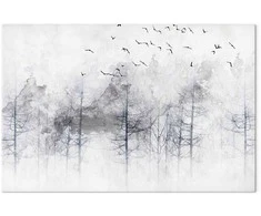 Artgeist Paveikslas - Winter Forest (1 Part) Wide