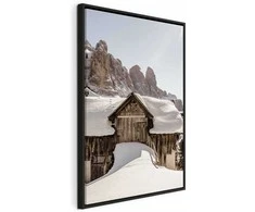 Artgeist Paveikslas - Winter in the Dolomites (1 Part) Vertical