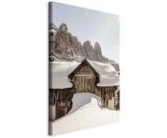Artgeist Paveikslas - Winter in the Dolomites (1 Part) Vertical