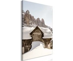 Artgeist Paveikslas - Winter in the Dolomites (1 Part) Vertical