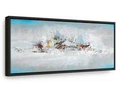 Artgeist Paveikslas - Winter Outside the Window (1 Part) Narrow