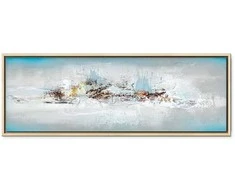 Artgeist Paveikslas - Winter Outside the Window (1 Part) Narrow