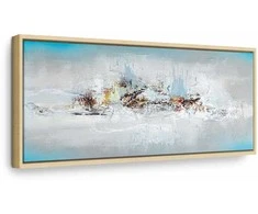 Artgeist Paveikslas - Winter Outside the Window (1 Part) Narrow