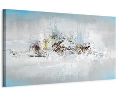 Artgeist Paveikslas - Winter Outside the Window (1 Part) Narrow