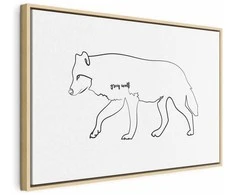 Artgeist Paveikslas - Wolf (1 Part) Wide