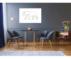Artgeist Paveikslas - Wolf (1 Part) Wide