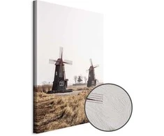 Artgeist Paveikslas - Wooden Windmill (1 Part) Vertical