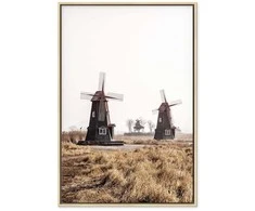 Artgeist Paveikslas - Wooden Windmill (1 Part) Vertical
