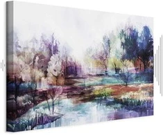 Artgeist Paveikslas - World in Paints (1 Part) Wide