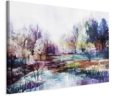 Artgeist Paveikslas - World in Paints (1 Part) Wide
