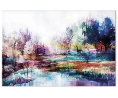 Artgeist Paveikslas - World in Paints (1 Part) Wide