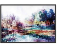 Artgeist Paveikslas - World in Paints (1 Part) Wide