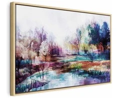 Artgeist Paveikslas - World in Paints (1 Part) Wide