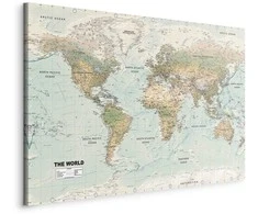 Artgeist Paveikslas - World Map: Beautiful World