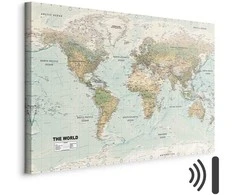 Artgeist Paveikslas - World Map: Beautiful World