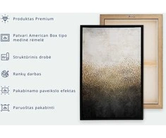 Artgeist Paveikslas - Žalias watercolour - abstraction inspired by the structure of marble