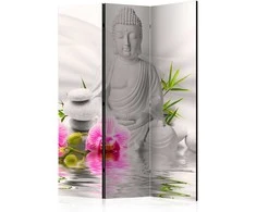 Artgeist Pertvara - Buddha and Orchids