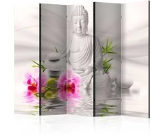 Artgeist Pertvara - Buddha and Orchids II