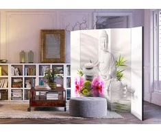 Artgeist Pertvara - Buddha and Orchids II