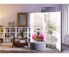 Artgeist Pertvara - Buddha and Orchids II