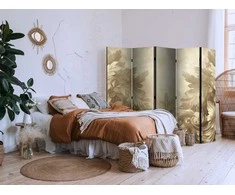 Artgeist Pertvara - Carved Baroque Ornaments - Rich Composition in Sepia Colors