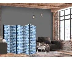 Artgeist Pertvara - Ceramic Tiles - Traditional Portuguese Mėlyna Tiles Azulejos