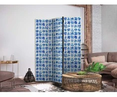 Artgeist Pertvara - Ceramic Tiles - Traditional Portuguese Mėlyna Tiles Azulejos