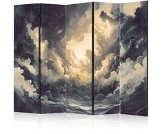 Artgeist Pertvara - Epic Light Play: The Sun Battling for Dominance Over the Clouds