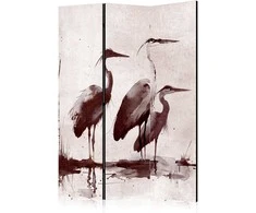 Artgeist Pertvara - Herons painted with ink