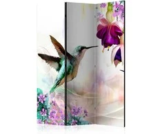 Artgeist Pertvara - Hummingbirds and Flowers