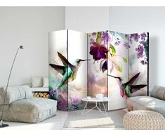 Artgeist Pertvara - Hummingbirds and Flowers II