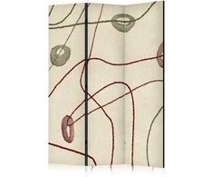Artgeist Pertvara - Labyrinth of Beads - Minimalist Abstraction on a Worn Background