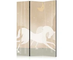Artgeist Pertvara - Moonlit Steeds - Horses Galloping Among Trees on a Starry Night