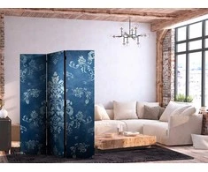 Artgeist Pertvara - Retro Ornament - Decorative Motif in Rubbed Blues