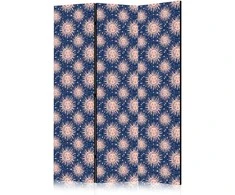 Artgeist Pertvara - Sunny Patterns - Repeating Sun Motif on a Navy Background