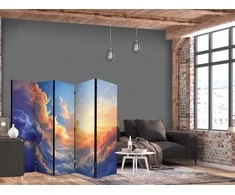 Artgeist Pertvara - Sunset Over a Cloudy Sea: A Marvelous Symphony of Colors