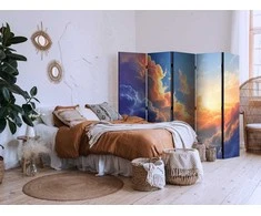 Artgeist Pertvara - Sunset Over a Cloudy Sea: A Marvelous Symphony of Colors