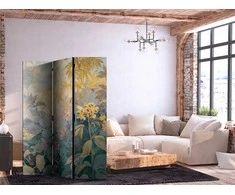 Artgeist Pertvara - Tapestry Pattern With Meadow and Flowers - Kilim With Spring Motif