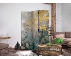 Artgeist Pertvara - Tapestry Pattern With Meadow and Flowers - Kilim With Spring Motif