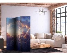 Artgeist Pertvara - The Sun in Hiding: The Golden Face of the Sky Over a Cloudy Sea