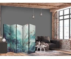 Artgeist Pertvara - Three Schools of Fish - Fish in Muted Colors Swimming in Groups in Oceanic Depths