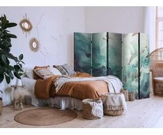 Artgeist Pertvara - Three Schools of Fish - Fish in Muted Colors Swimming in Groups in Oceanic Depths
