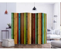 Artgeist Pertvara - Wooden rainbow II