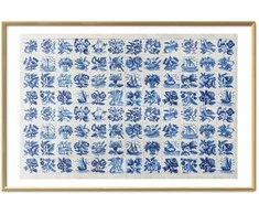 Artgeist Plakatas - Azulejos Tiles - traditional Portuguese ceramic tiles