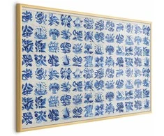 Artgeist Plakatas - Azulejos Tiles - traditional Portuguese ceramic tiles