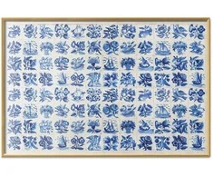 Artgeist Plakatas - Azulejos Tiles - traditional Portuguese ceramic tiles