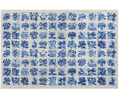 Artgeist Plakatas - Azulejos Tiles - traditional Portuguese ceramic tiles