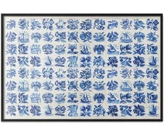 Artgeist Plakatas - Azulejos Tiles - traditional Portuguese ceramic tiles