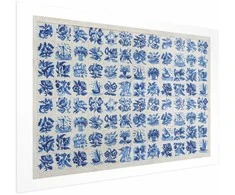 Artgeist Plakatas - Azulejos Tiles - traditional Portuguese ceramic tiles